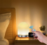 Luz LED de noche con Control remoto, luces de colores, recargable por USB, lámpara de mesita de noche para dormitorio, regalo para niños y bebés - details 2