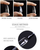 Puntas de uñas postizas acrílicas, esmalte de Gel UV, molde de construcción rápida, herramientas de manicura de cobertura completa esculpida, puntas de Gel suaves - details 4