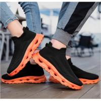 Zapatillas Deportivas de Punto Zapatos Casuales para Hombres con Suela Gruesa - details 17