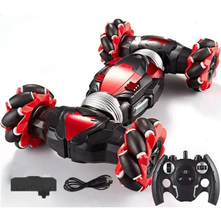 Coche de acrobacias Rc con detección de gestos para niños, coches de Control remoto, camiones 4wd, vehículos todoterreno 4x4 de - 1