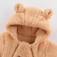 Chaqueta de invierno para bebé recién nacido, pelele cálido con capucha para bebé, mono grueso de algodón suave para niño, ropa para niña de dibujos animados de 0 a 12 meses - details 7