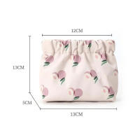 Bolsa De Maquillaje Para Mujer Estudiante Multicolor En Lona Organizador De Cosméticos Con Cierre De Cremallera Estilo Moda - details 11