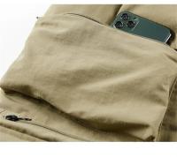 Chaleco Cargo para Hombre Abrigo Táctico de Lana Gruesa sin Mangas, Traje de Trabajo con Bolsillos, 6XL, Novedad 2025 - details 16