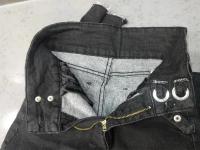 Jeans de Terciopelo de Tobillo Alto Pantalones de Denim Cálidos para Mujer en Otoño-Invierno - details 3