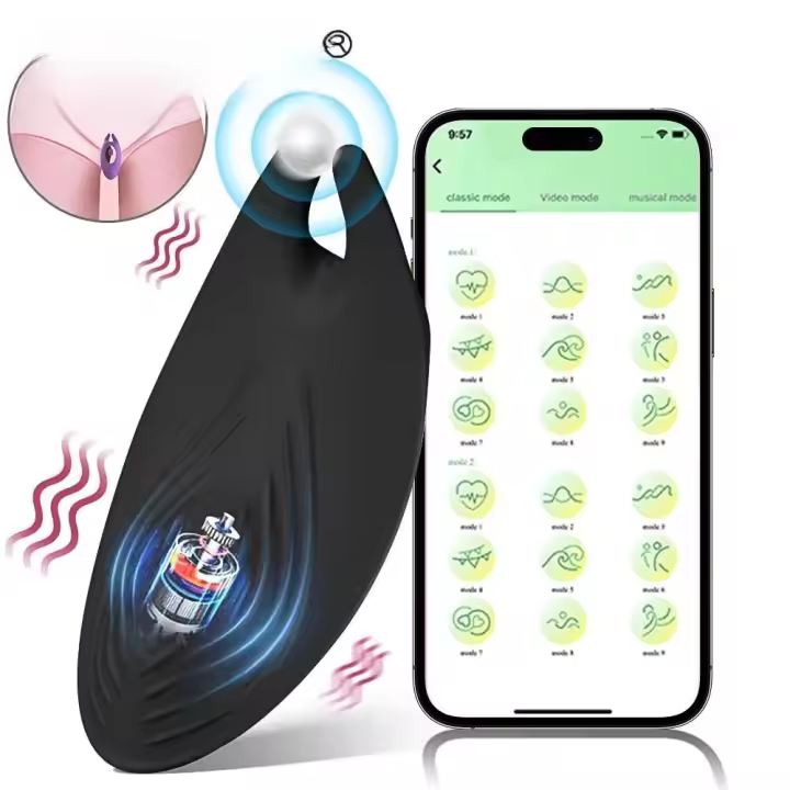 Leten Vibrador Vibrante Mini Huevo Juguete Sexual para Mujeres Estimulador de Clítoro y G Spot - 1
