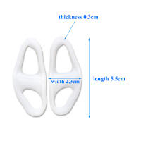 Separador de dedos de silicona EiD 2 piezas, férula de juanete, corrección de ortesis Hallux Valgus, esparcidor superpuesto, Protector de pie - details 25