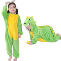 Ropa de dormir de invierno para niños y niñas, disfraz de panda, dinosaurio, unicornio, kigurumi, manta para dormir - details 3