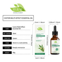 El aceite esencial para el cabello Castor Multi Effect hidrata la piel, las pestañas, las cejas y el cuidado diario - details 0