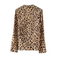 BUNO-Camisa con cordones y lazo con cuello en V, camisas de gasa con solapa de manga larga y textura satinada de seda, blusa holgada informal a la moda, cárdigan, Top para mujer - details 20