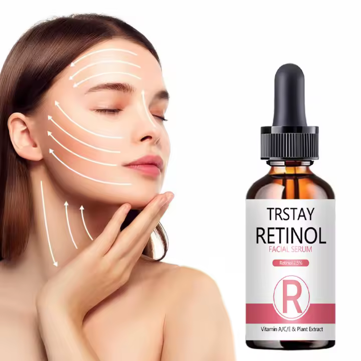 Suero facial Retinol 2.5% con ácido hialurónico, blanqueamiento antiarrugas, hidratante, iluminador, esencia de Retinol, cuidado de la piel - 1