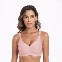 Sujetadores push-up cómodos para mujer, sujetador de cobertura completa sin costuras, inalámbrico, suave, para uso diario, sujetador Convertible - details 0