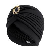 Casual Twist Retro étnico turbante sombrero turbante diademas accesorio sombrero indio sombreros quimioterapia gorra mujeres - details 0