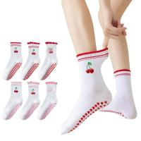 Calcetines de yoga para mujer, calcetines antideslizantes gruesos, calcetines de Pilates para interiores para principiantes - details 0