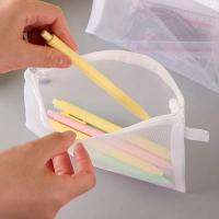 Bolsa de malla con cremallera para niños, bloque de construcción de juguete, rompecabezas, subpaquete, cremallera de partículas, almacenamiento de acabado transparente, 1-3 uds. - details 10