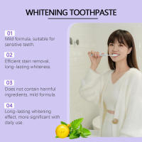 La pasta de dientes morada refresca el aliento, cuida suavemente los dientes, limpia, reduce las manchas y los olores. - details 4