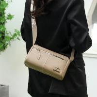 Bolso cruzado de piel auténtica para mujer, bandolera de cuero de vaca suave, 2023 - details 12