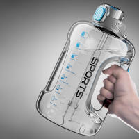 Botella de Agua Deportiva de Gran Capacidad Sin BPA, Portátil, con Pajita 1700ML/2500ML/3800ML - details 17