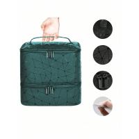 Bolsa Portátil Para Uñas De Doble Capa Organizador De Viaje Bolsa Multifuncional Para Esmaltes Y Aceites Esenciales Material PU Estilo Moda - details 9