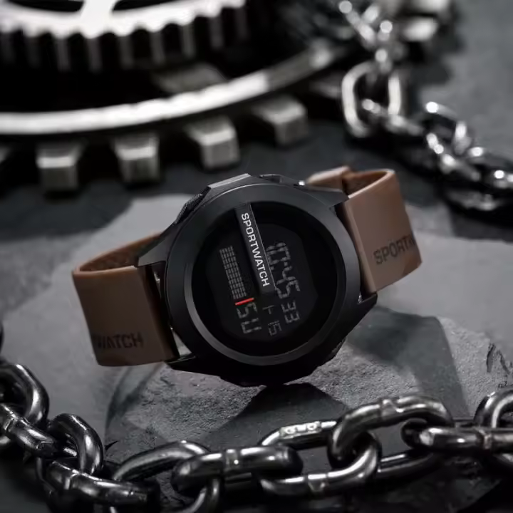 Relojes deportivos de lujo de primera calidad para hombre, reloj electrónico deportivo con alarma multifunción LED Digital resistente al agua para hombre - 1