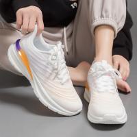 Zapatos de pareja transpirables tejidos con mosca, zapatillas para correr para estudiantes, zapatos casuales de primavera 2024 para mujer - details 1