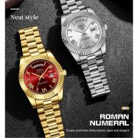 Reloj NIBOSI de lujo Premium para Hombre, Reloj de pulsera con fecha semanal, Reloj luminoso resistente al agua, relojes de cuarzo informales de acero inoxidable para Hombre, Reloj para Hombre - details 4