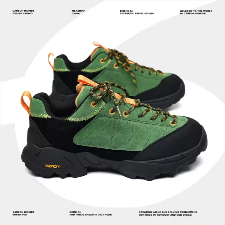 Nuevos zapatos de hombre transpirables, zapatos deportivos casuales para exteriores, escalada de montaña, senderismo antideslizante - 1