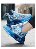 Zapatillas de deporte transpirables antideslizantes para niños, zapatos deportivos ligeros para correr, moda para niños - details 11
