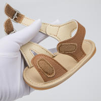 Zapatillas De Verano Para Bebés KIDSUN 2023 Antideslizantes Y Suaves Para Primeros Pasos Niño Y Niña Cuero Goma Talla Ajustable 0-24 Meses - details 9