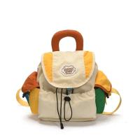 Bolsas para padres e hijos de 2 tamaños a juego de colores, mochila escolar con cordón multibolsillo de estilo coreano, mochila de nailon de gran capacidad para niños - details 17