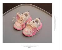 Zapatillas deportivas informales para niño y niña, zapatos para correr con estrella hueca, suela suave, resistentes al desgaste y a prueba de suciedad, 2024 - details 7