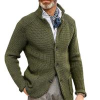Suéteres de punto para hombre, cárdigan, abrigos, Otoño e Invierno - details 8