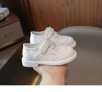 Zapatos planos de cuero para niños y niñas, uniforme suave y cómodo, informal, transpirable, para fiestas, primavera y otoño, 2024 - details 3