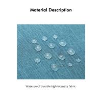 Bolsa impermeable para cámara Oxford, organizador de fotografía, divisores de partición extraíbles, estuche de almacenamiento compatible con Canon, Nikon, Sony, DSLR - details 1