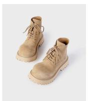 Chelsea con suela de oreja colgante de moda, tacón grueso, botines elásticos antideslizantes - details 12