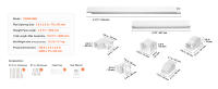 Funda para juego de mini líneas divididas SucceBuy. 76,2 mm de ancho, 4830 mm de largo. PVC decorativo para CA. 4 conductos y componentes rectos. Fácil instalación. Pintable. Blanco. Para bombas de calor. - details 5