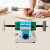 Máquina pulidora de ruedas de tela multifuncional 800-10000rpm 320W 20*15cm/7,87*5,9 pulgadas para cortar, tallar, perforar, moler y pulir - details 0
