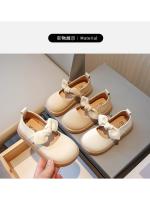 Zapatos de cuero con lazo para niñas pequeñas, zapatos de Princesa a la moda, estilo coreano, Mary Janes PU, primavera y otoño, 2023 - details 1