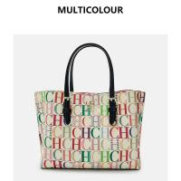 CH Bolso de gran capacidad Diseño de letras de alta calidad Modelos clásicos para mujer Marca Elegante Moda Bandolera Regalo Mochila de lujo de alta gama multicolor - details 3