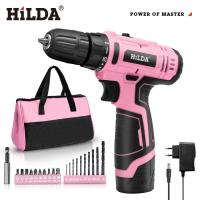Taladro a bateria 21v para casa juego de destornilladores electricista multifunción - details 2