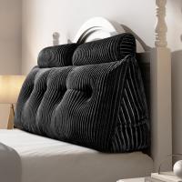 Cojín de Lectura Triangular Almohada de Apoyo Lumbar Suave Bolster para Posición de Sofá de Cama - details 40
