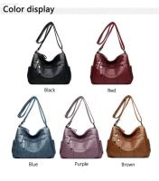 Bolso de hombro tipo bandolera a la moda para mujer, bolso, bolso de mujer y bolso de cuero informal - details 2