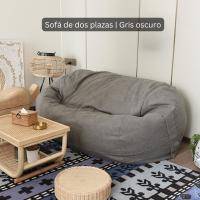 Funda Puff 120cm Peluche Lavable en Lavadora - CubreSofá Lujo para Adultos y Mascotas | Tela Impermeable Antimanchas | Sin Relleno + 3 Plazos Klarna | Certificado Anti-Alergias - details 7