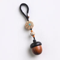 Llavero de Coche con Cono de Pino Accesorio Creativo de Joyería para Hombres y Mujeres - details 0