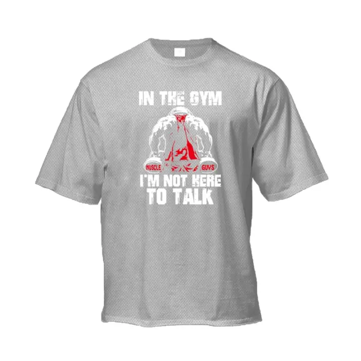 Camiseta Deportiva de Fitness para Hombres Muscleguys Manga Corta, Secado Rápido, Transpirable, Estilo Hip Hop para el Verano - 1