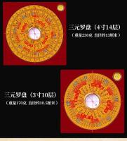 Jifutang-brújula profesional de cobre puro, herramienta de Buda Tianchi de alta precisión, instrumento Luojing - details 15