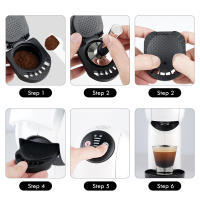 ICafilas-adaptador para máquina Dolce Gusto PICCOLO XS/Genio S  cápsula reutilizable rellenable Cafetera Expreso, café - details 5