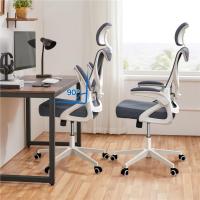 Silla de Oficina Ergonómica Silla Reposabrazo Ajustable Silla Oficina Trabajo con Reposacabeza Silla Giratoria Rosa - details 35