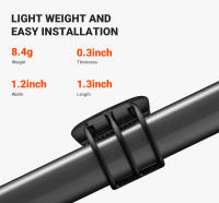 Sensor de Cadencia de Velocidad CooSpo para Bicicleta Accesorios de Ciclismo Compatible con Wahoo Bike Computer Computadora ANT+ Fitness Inalámbrica - details 16