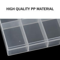 Organizador de puntas de uñas vacío, estuche de almacenamiento de uñas translúcido duradero para entusiastas de la manicura - details 1