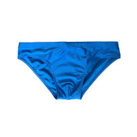 Jessborn pantalones cortos de natación para hombre, bañador profesional de color sólido brillante, a la moda, de cintura baja, para entrenamiento en la playa - details 24